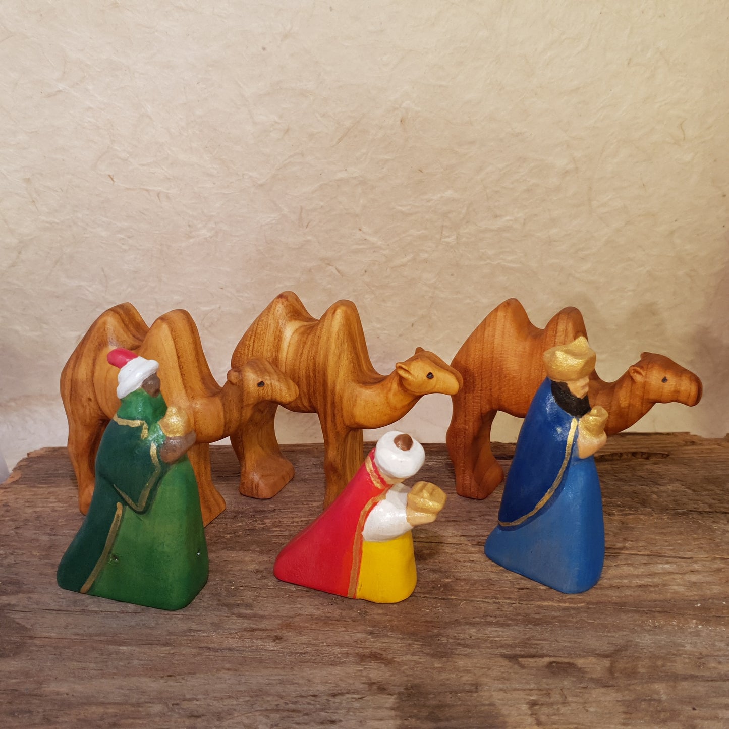 Maria und Josef und die Weihnachtskrippe