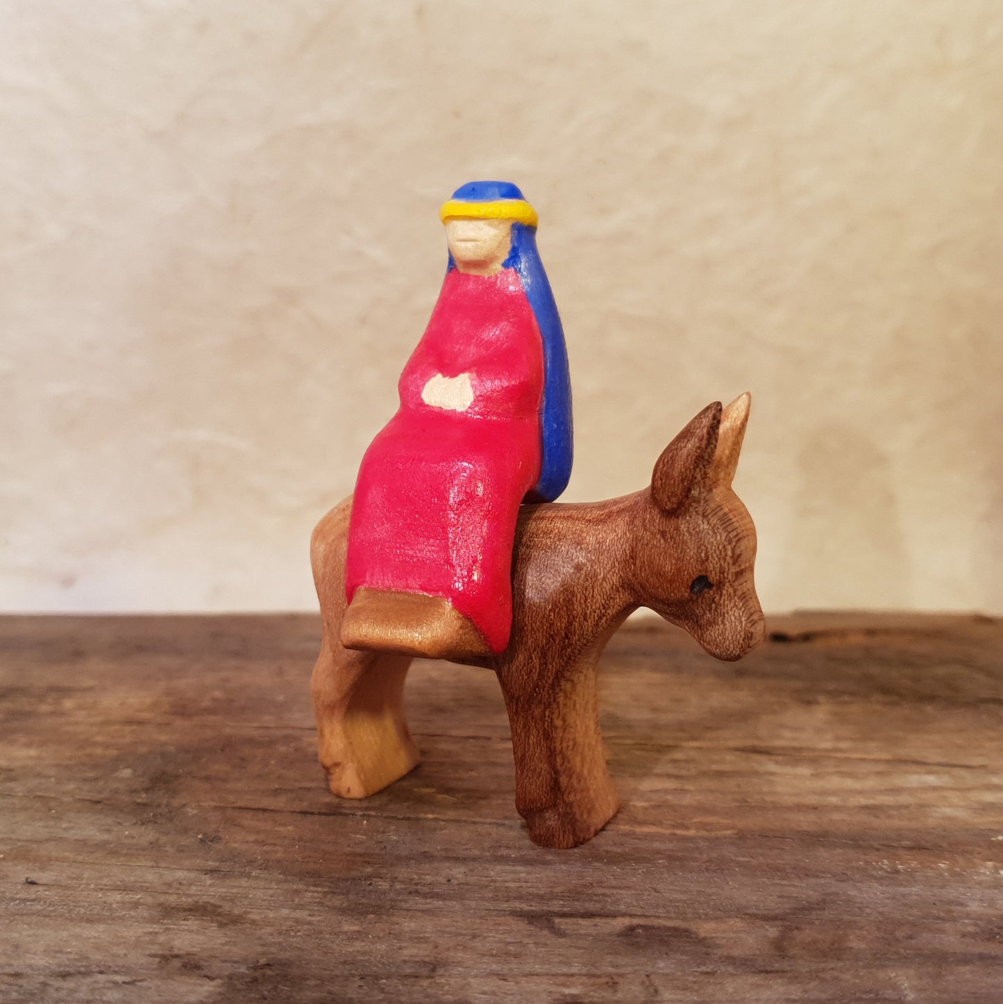 Maria und Josef und die Weihnachtskrippe