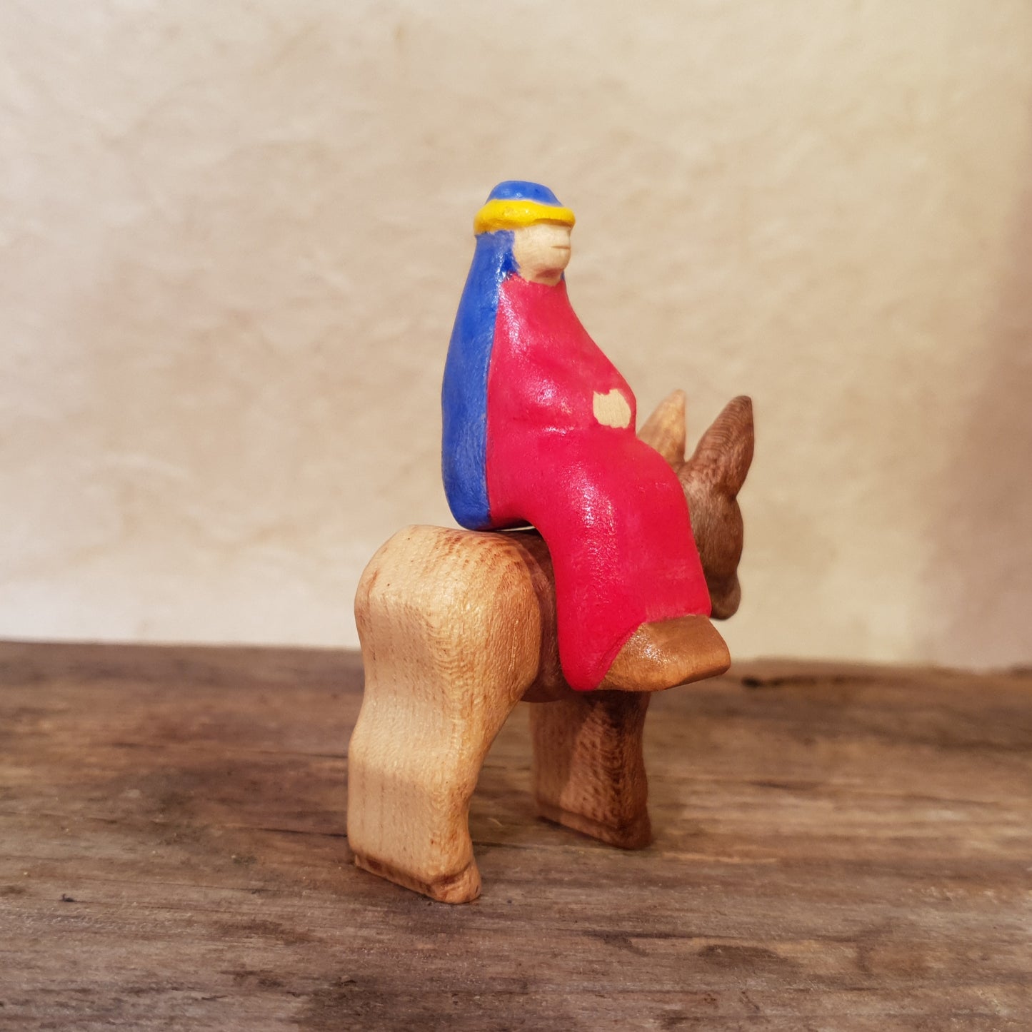 Maria und Josef und die Weihnachtskrippe