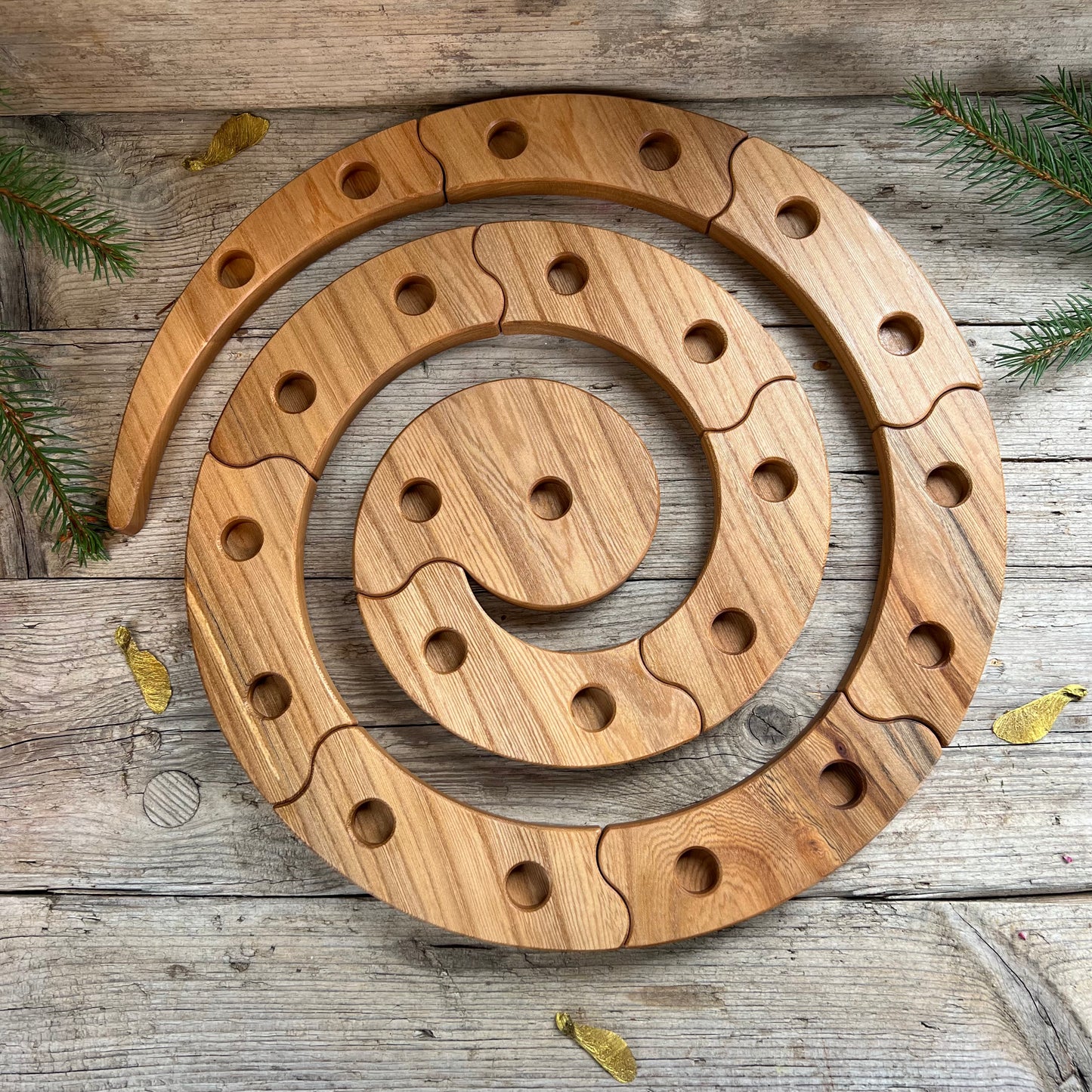 Holzspirale, Adventsspirale