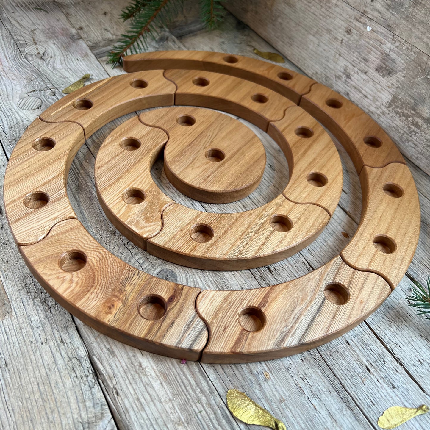 Holzspirale, Adventsspirale