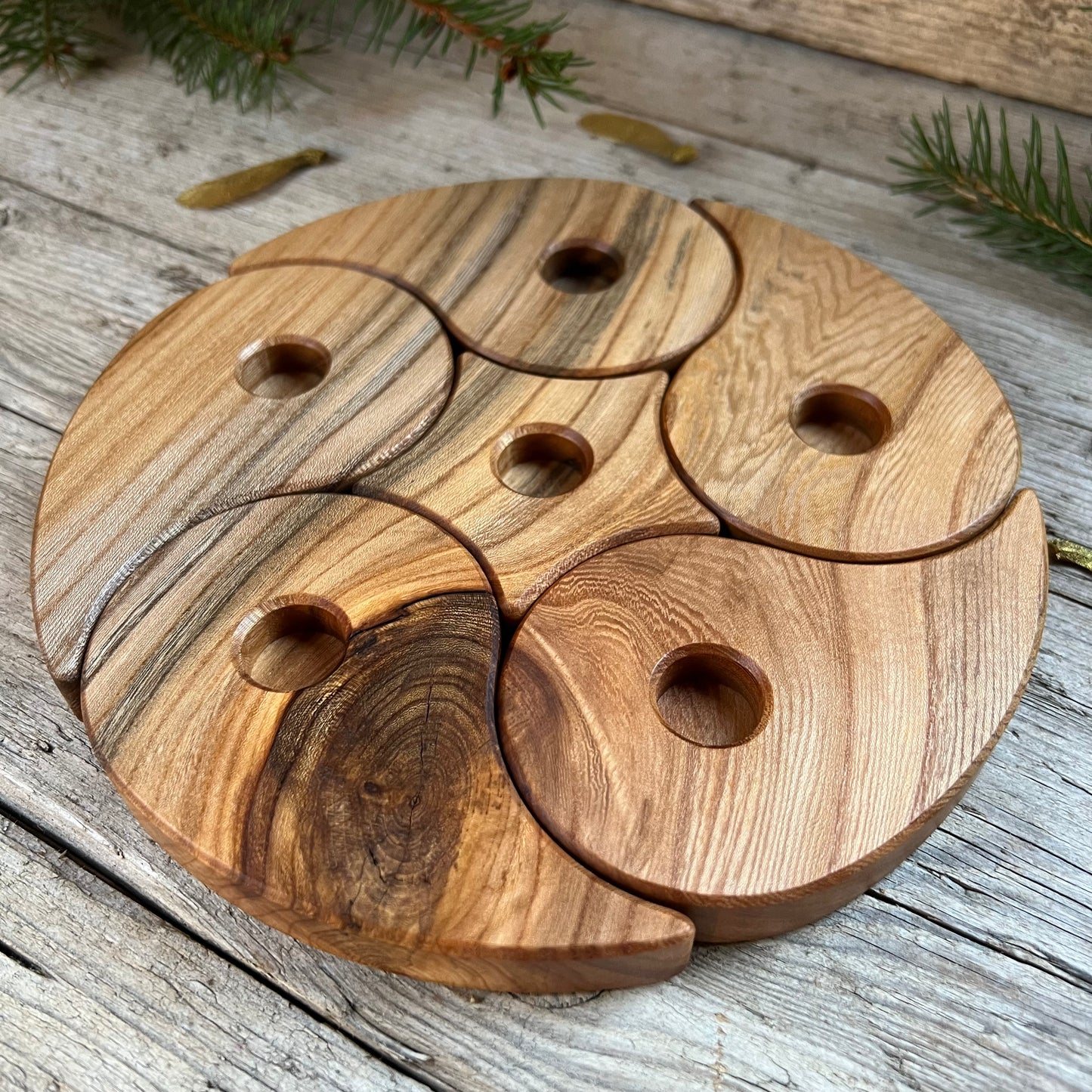 Holzkranz Tropfen