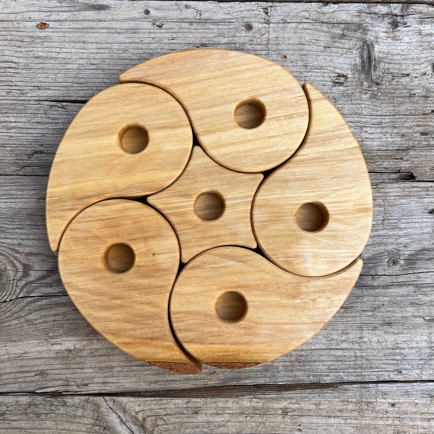 Holzkranz Tropfen