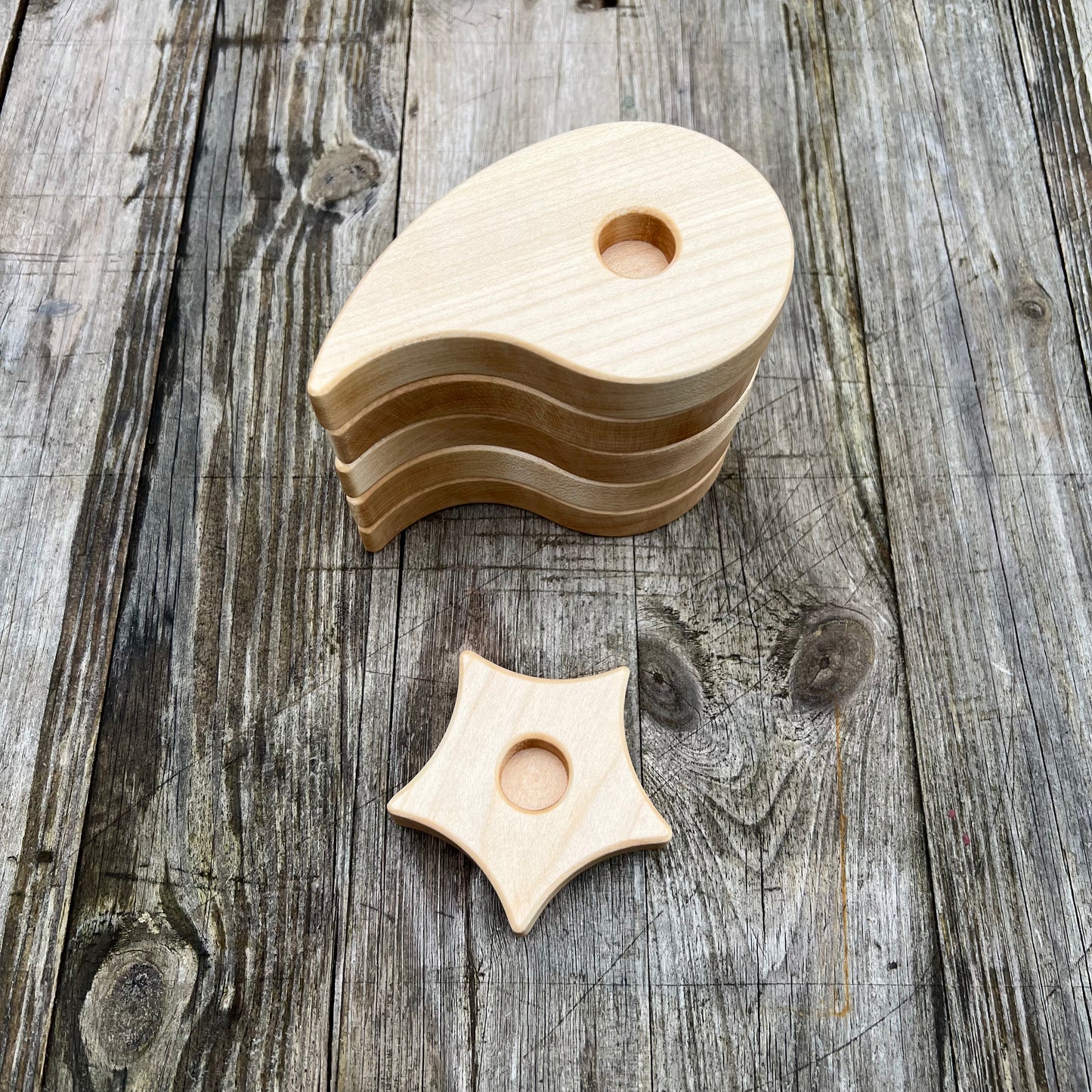 Holzkranz Tropfen