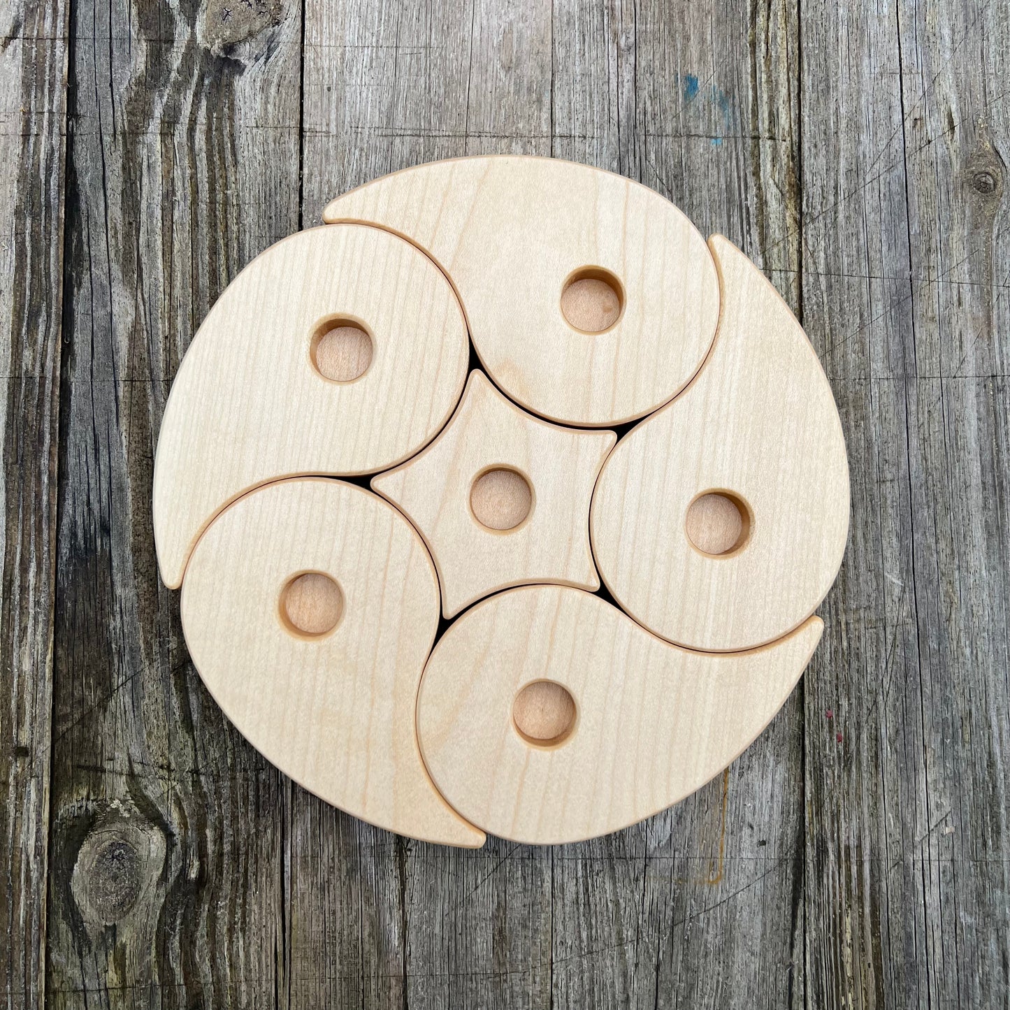 Holzkranz Tropfen
