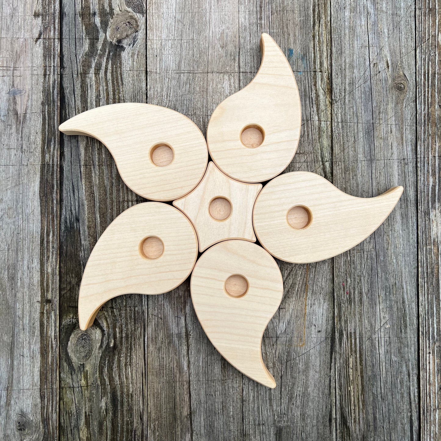 Holzkranz Tropfen