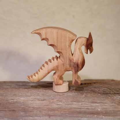 Drache ca 6cm geölt