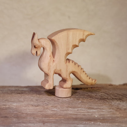 Drache ca 6cm geölt