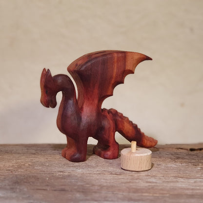 Drache ca 6cm geölt