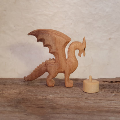 Drache ca 6cm geölt