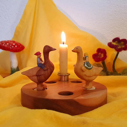 Gans mit und ohne Wichtel ca 6cm